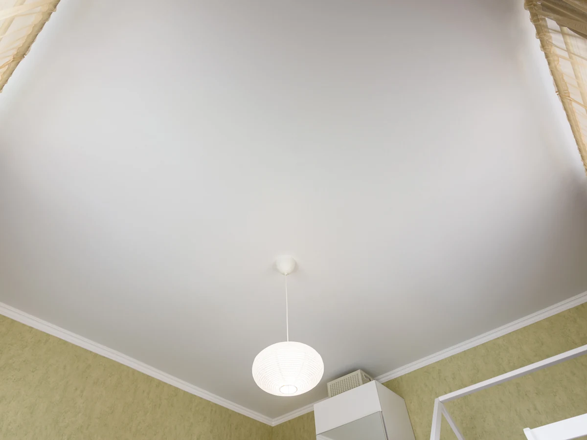 Ceiling painting with white matte finish in Hereford by Hereford Painters