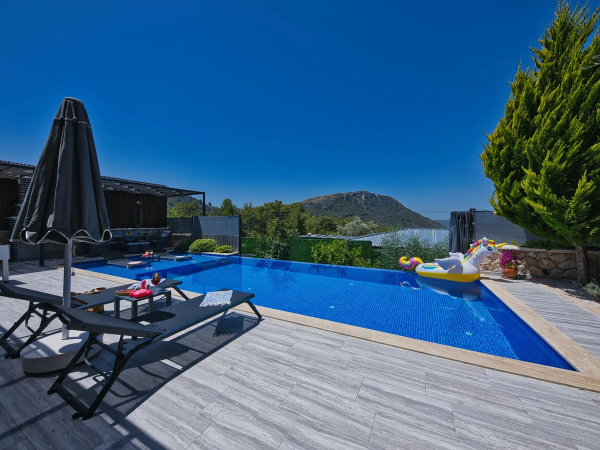 Deck painting on luxury villa deck in Hereford by Hereford Painters, professional deck treatment