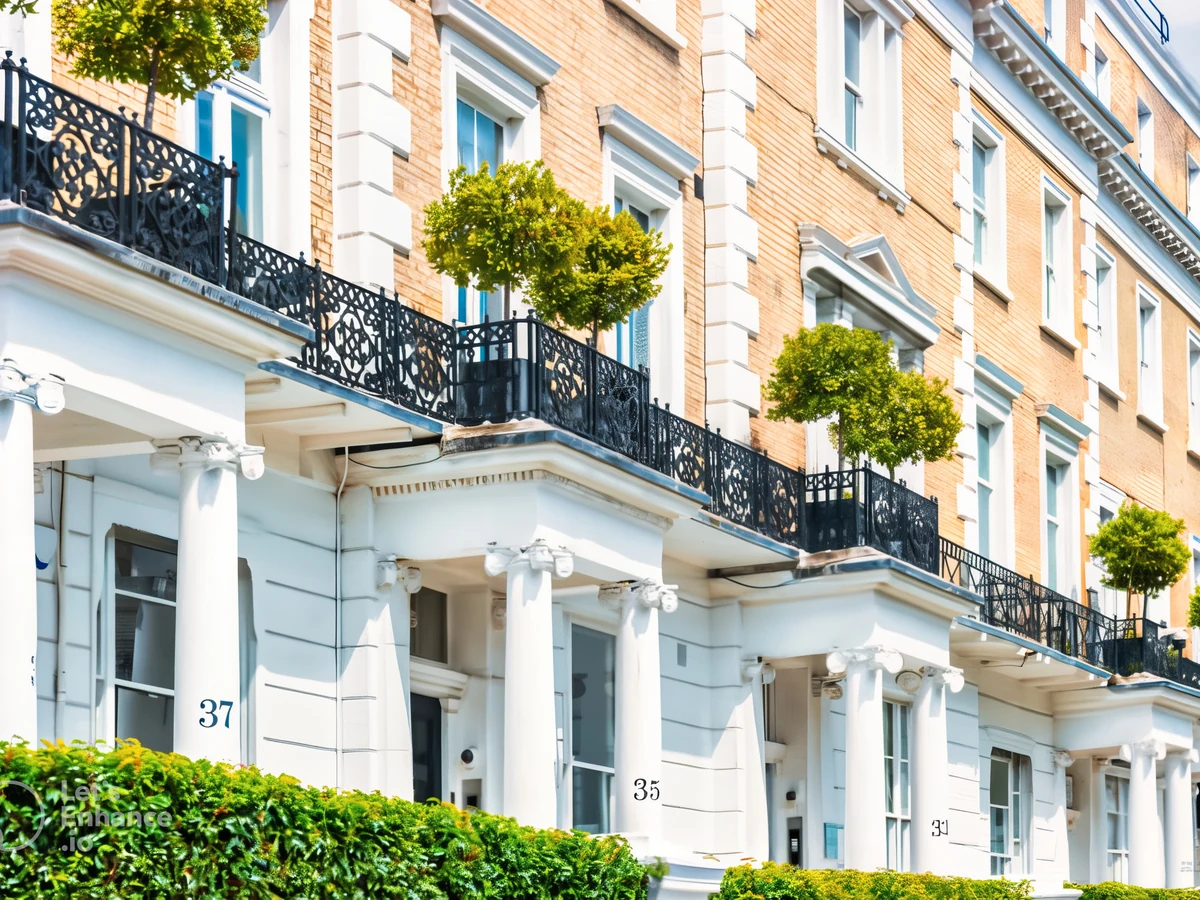 exterior-painting-white-stucco-georgian-hereford-painters Georgian property exterior painting Hereford - white stucco by Hereford Painters