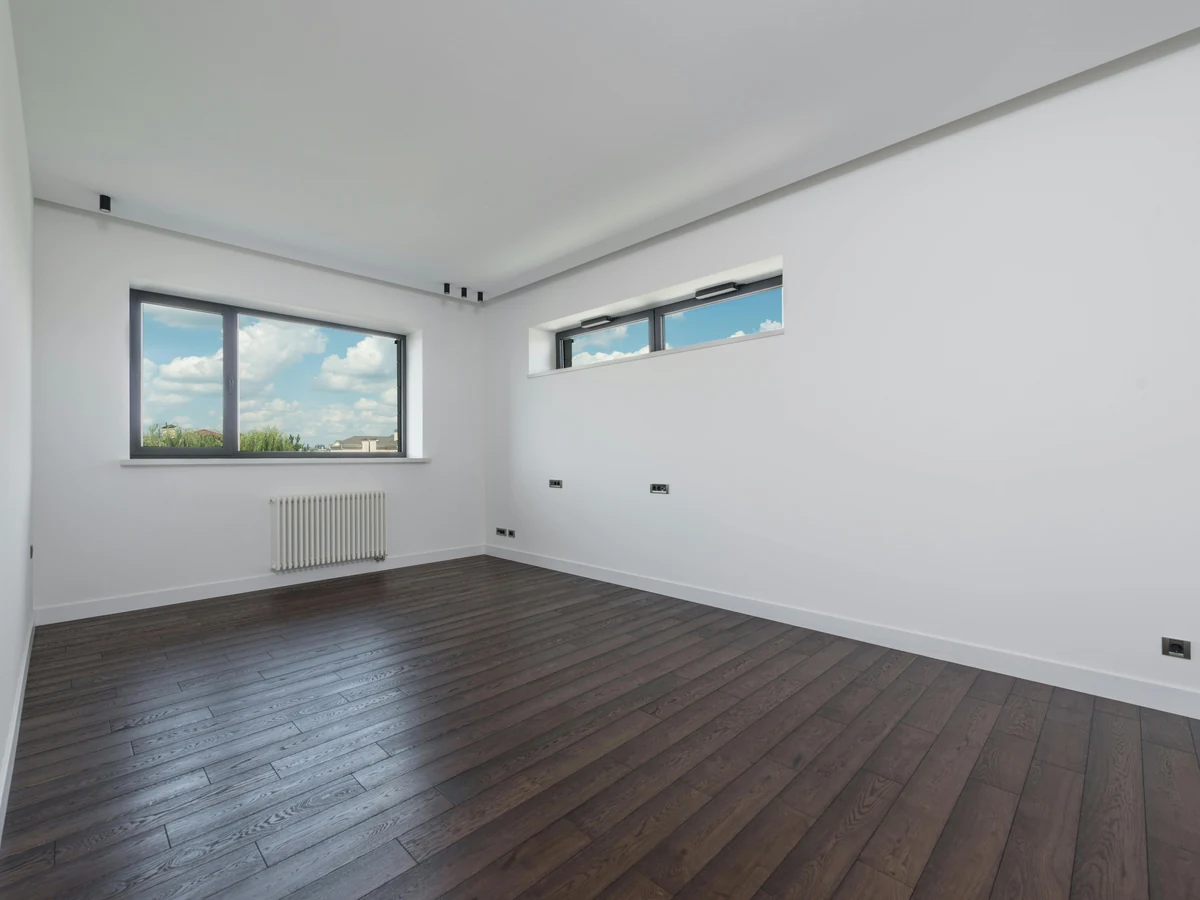 Empty white room interior painting Hereford by Hereford Painters