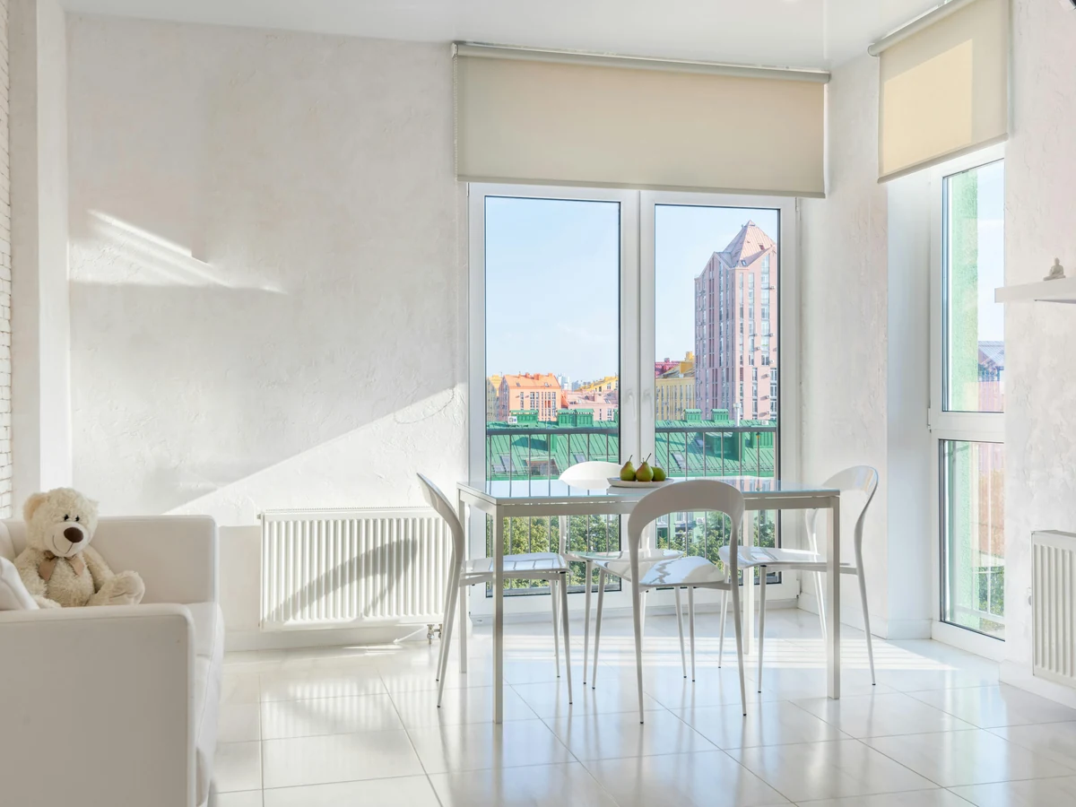 Radiator painting specialist in Hereford, interior paint finish by Hereford Painters